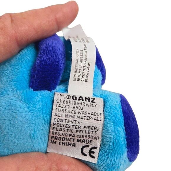 GANZ Astra Amazing World Bean Bag Plush Stuffed Animal Soft Toy 6” Blue Moons - Picture 4 of 4